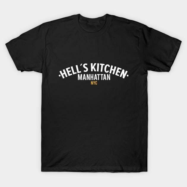 New York Manhattan Hell´s Kitchen - Hell´s Kitchen Logo - Hell´s Kitchen Style T-Shirt by Boogosh